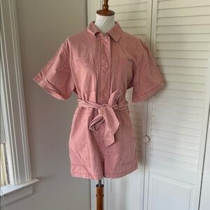 Denim romper *NWT*
